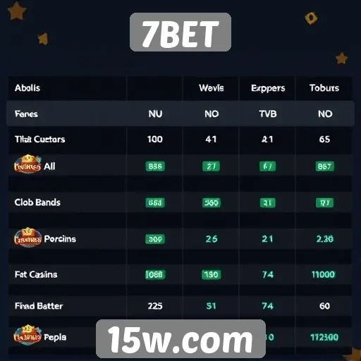 Comparativo de jogos disponíveis na plataforma 7BET